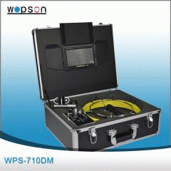 Edelstahl Farbe Videokamera Pipeline Inspection System Mit Durable Carry Case